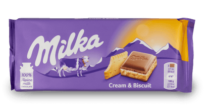 Milka Cream Biscuit