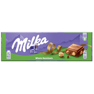 Milka Milk Chocolate with Whole Nuts Large