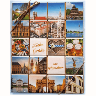 Chocolada Gift Box "Munich" Milk Chocolate Naps (20 naps)
