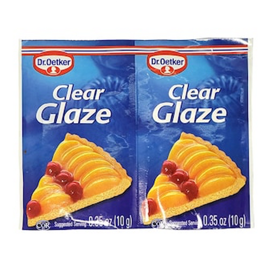 Dr. Oetker Cake Glaze - Clear 2 Pack
