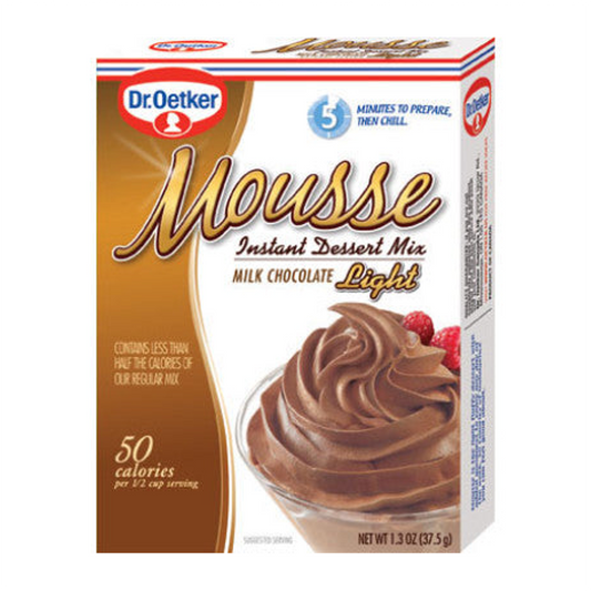 Dr. Oetker Milk Chocolate Mousse Light