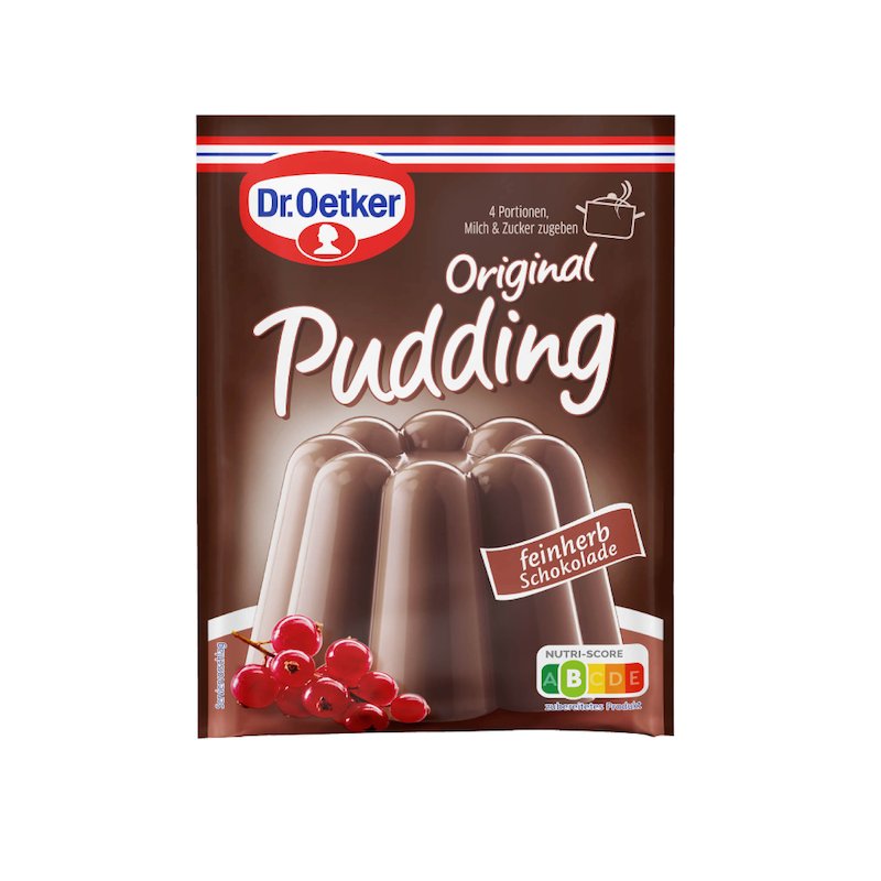 Dr. Oetker Original Pudding Dark Chocolate 3 Pack