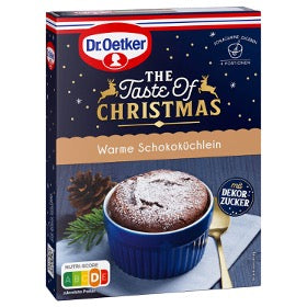 Dr. Oetker Winterliche Backidee - Warme Schokoküchlein