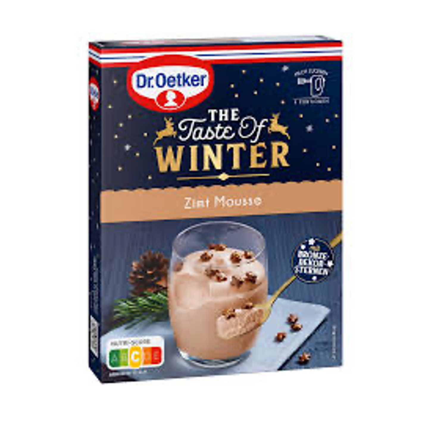 Dr. Oetker Winterliche Backidee - Zimt Mousse