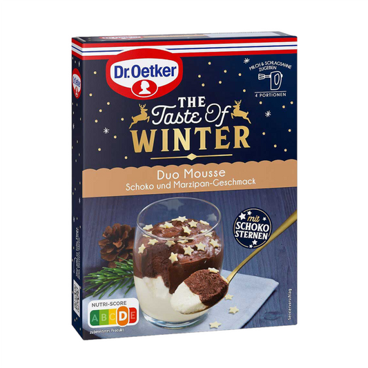 Dr. Oetker Winterliche Backidee - Duo Mousse