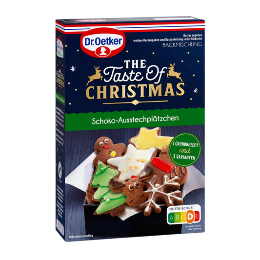 Dr. Oetker Weihnachtsplätzchen - Schoko Plätzchen