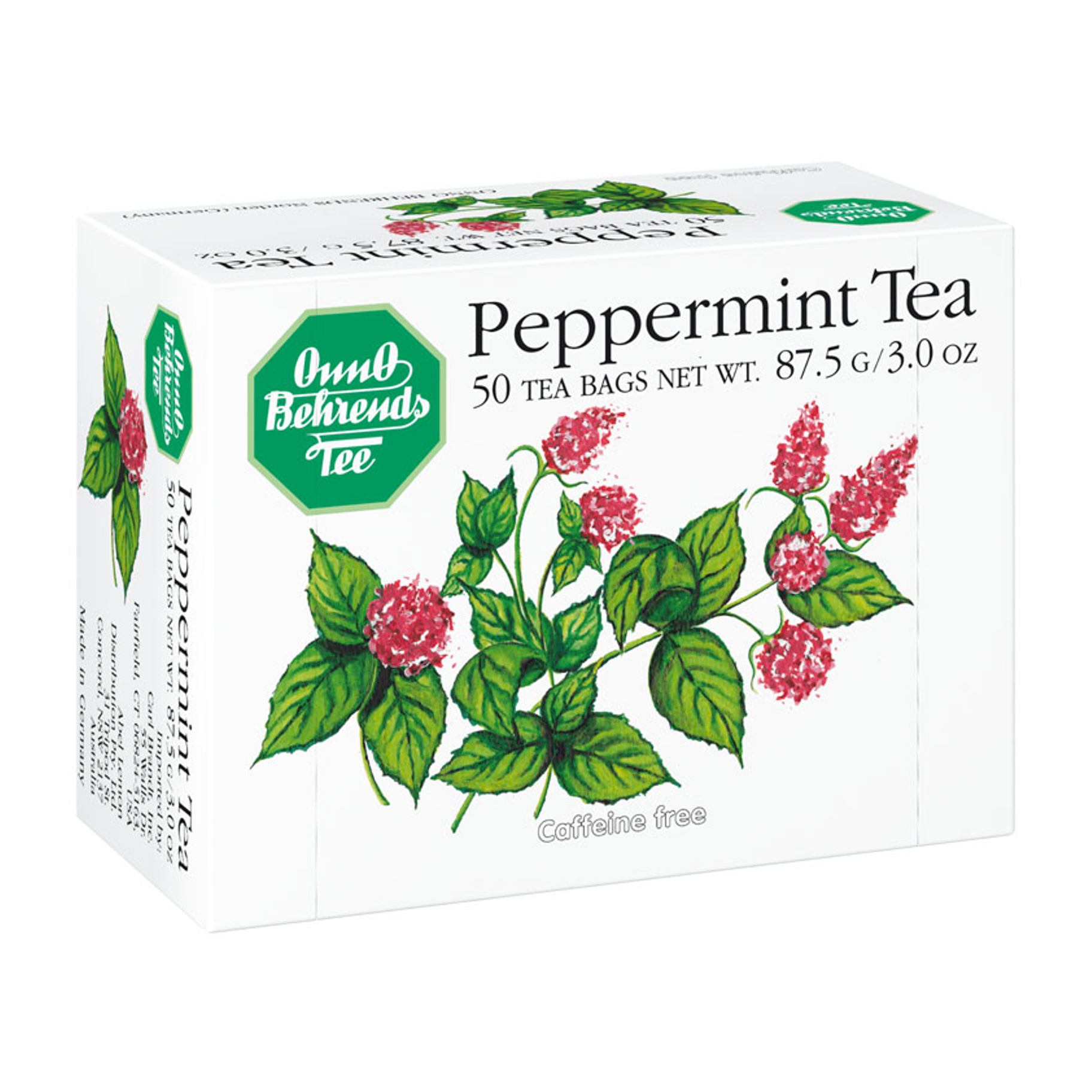 german peppermint tea from onno behrends