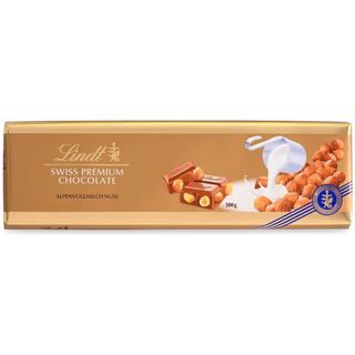 Lindt Swiss Premium Whole Nuts Milk Chocolate