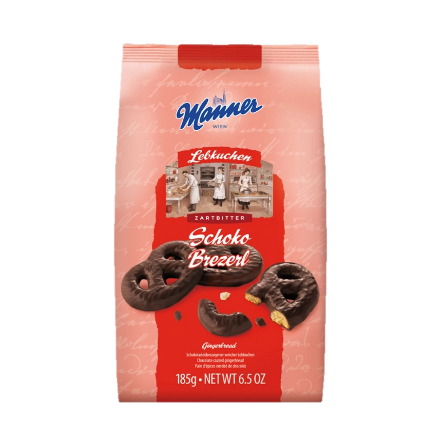 Manner Lebkuchen Pretzels