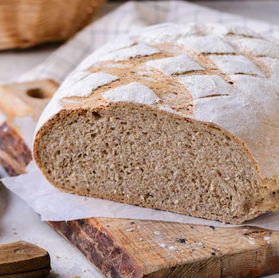 German bread, packaged bread and crisp bread as well as German bread baking mixes