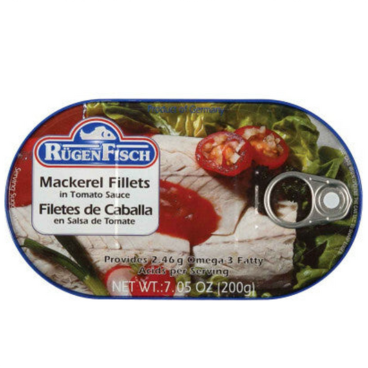 Rügenfisch Mackerel Fillets in Tomato Sauce