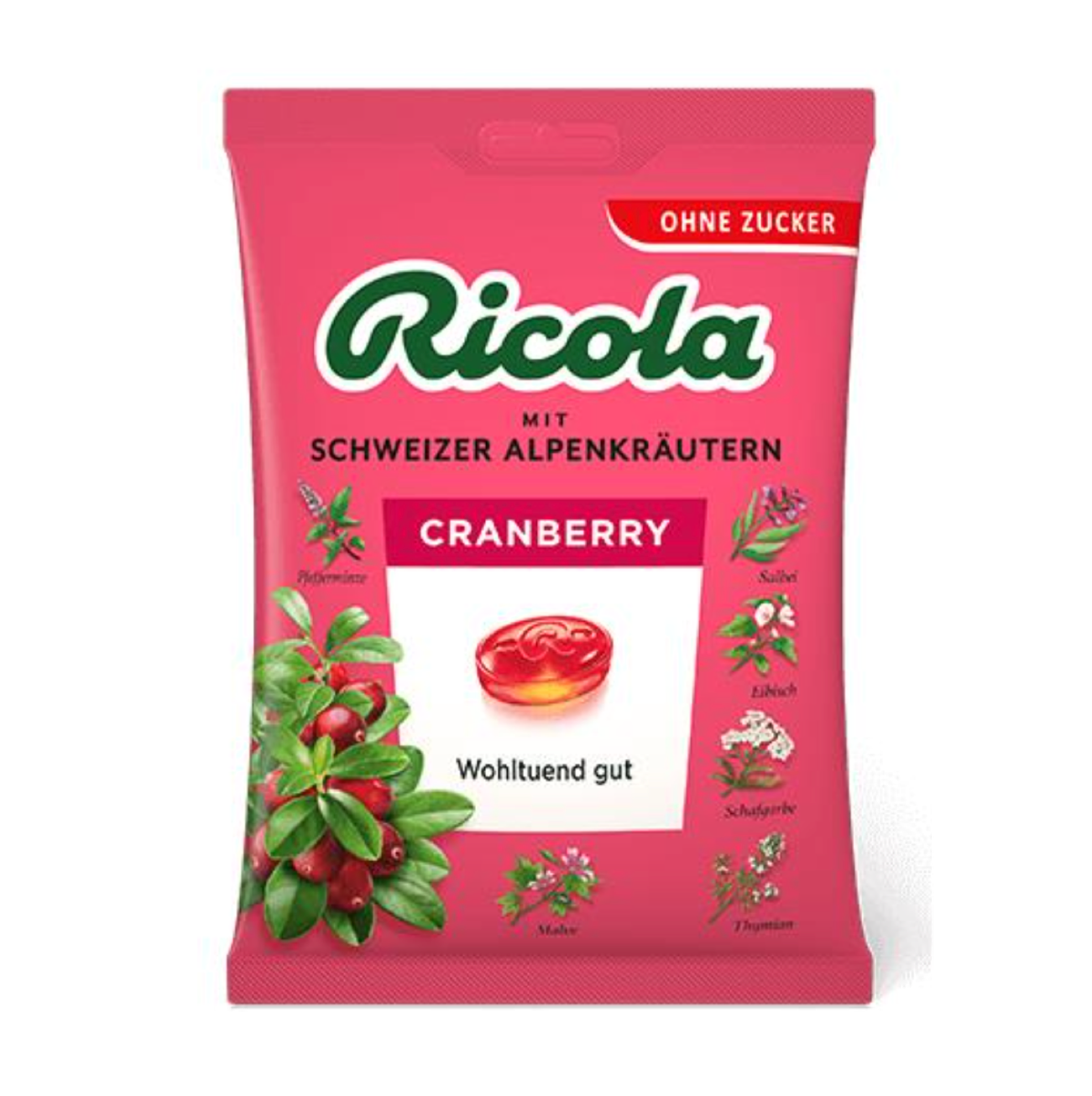 Ricola Cranberry (Sugar free)