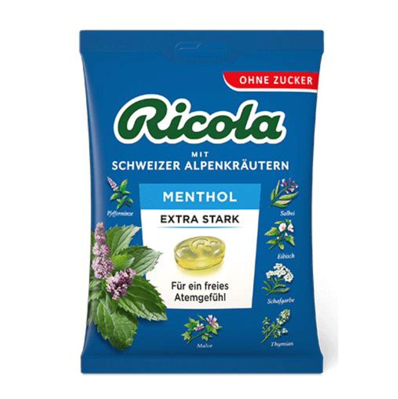 Ricola Menthol Extra Strong (Sugar free)