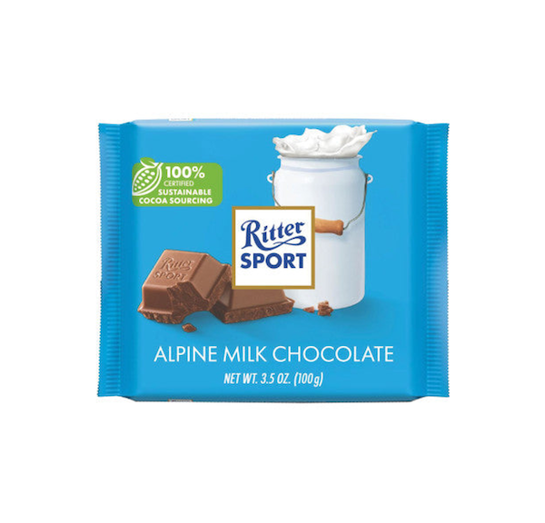 Ritter Sport Alpenmilch Schokolade 