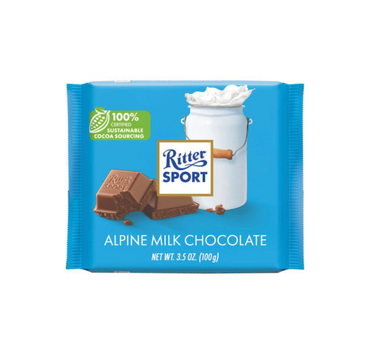Ritter Sport Alpenmilch Schokolade 