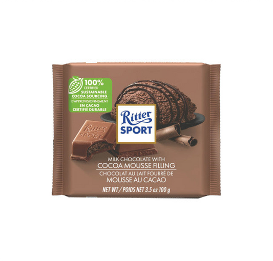 Ritter Sport Milk Chocolate with Cocoa Mousse