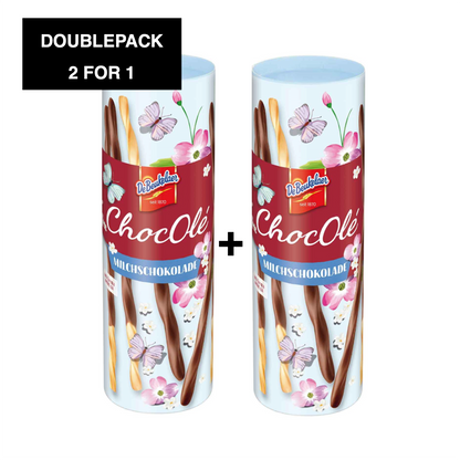 2x De Beukelaer ChocOlé Milk Chocolate Sticks - Value Pack