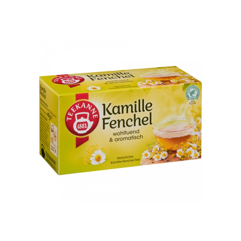 Teekanne Chamomile Fennel Tea (Kamille Fenchel)