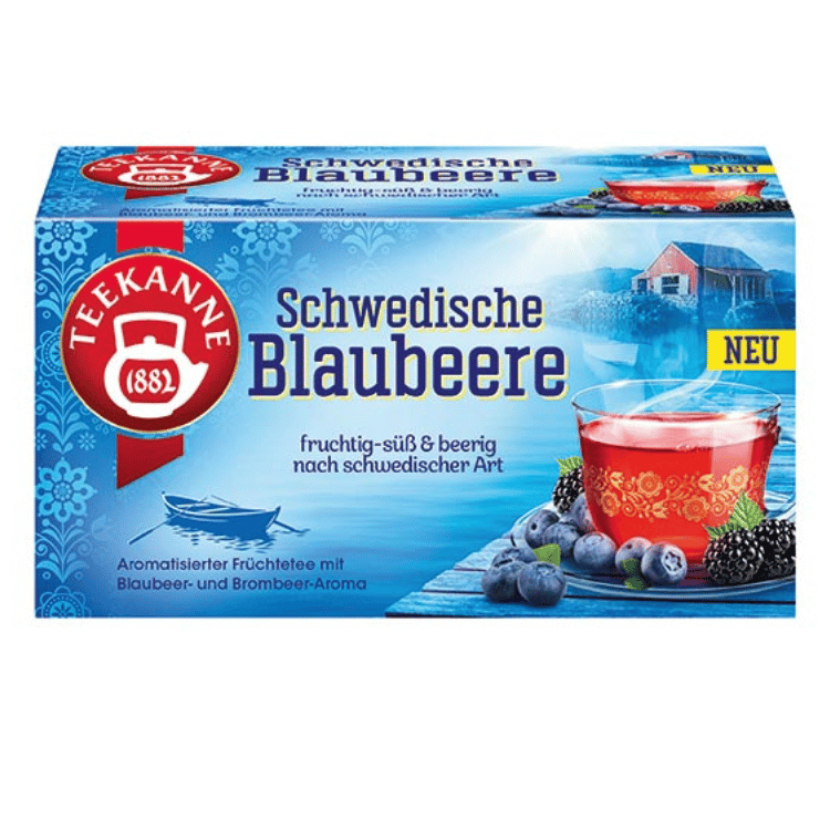 Teekanne Schwedische Blaubeere – One Stop German Shop
