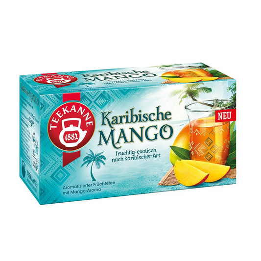 german tea from teekanne carribean mango