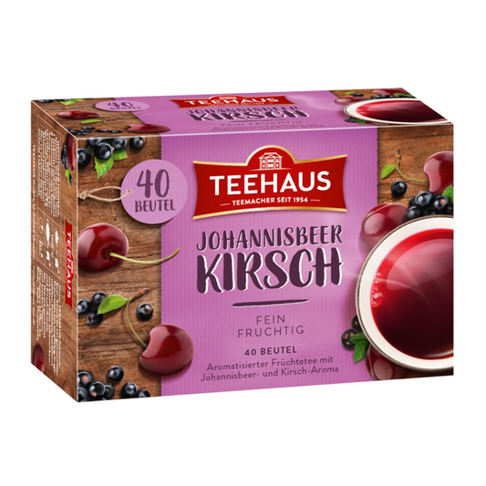 Teehaus Currant-Cherry Tea (Johannisbeer-Kirsche)