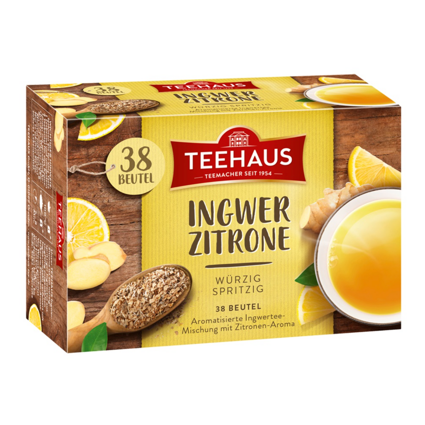 Teehaus Ginger-Lemon Tea (Ingwer-Zitrone)