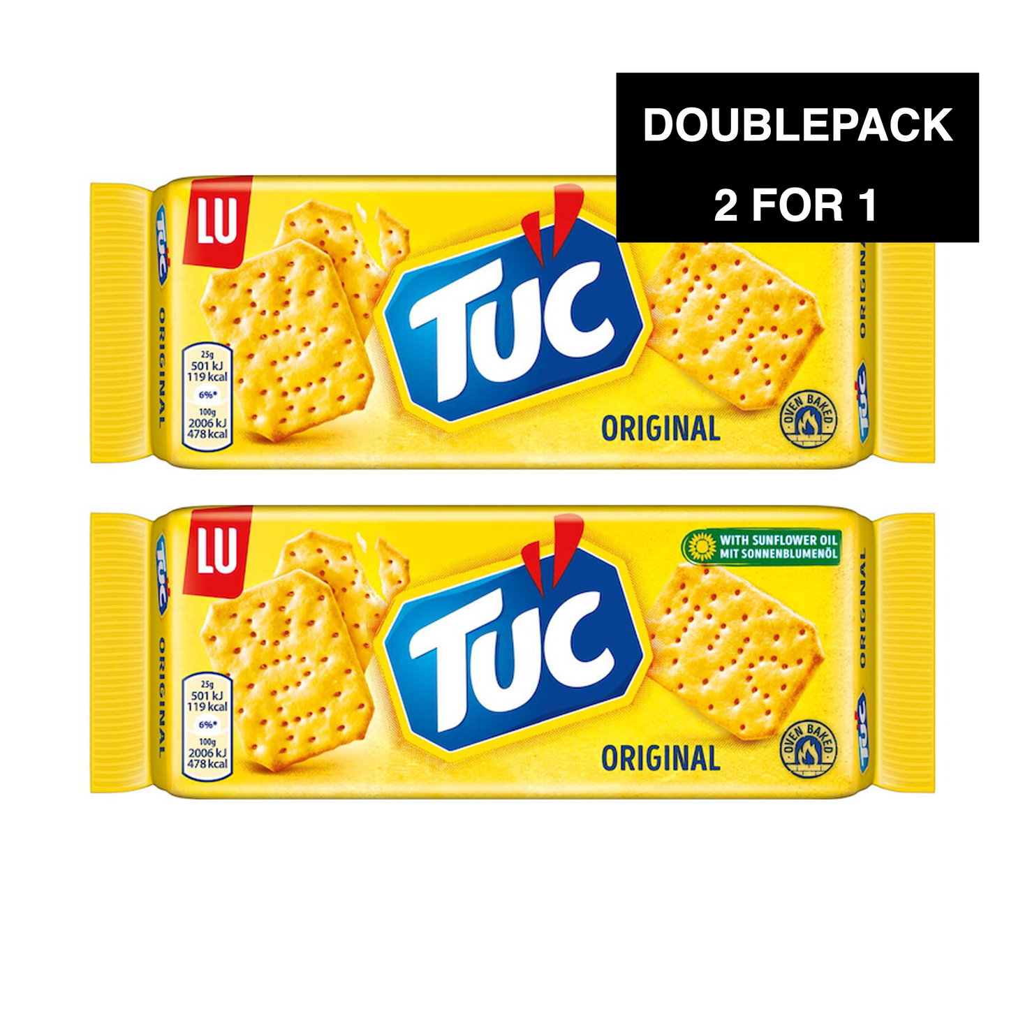 Tuc Original Salted Flavored Crackers - Value Pack