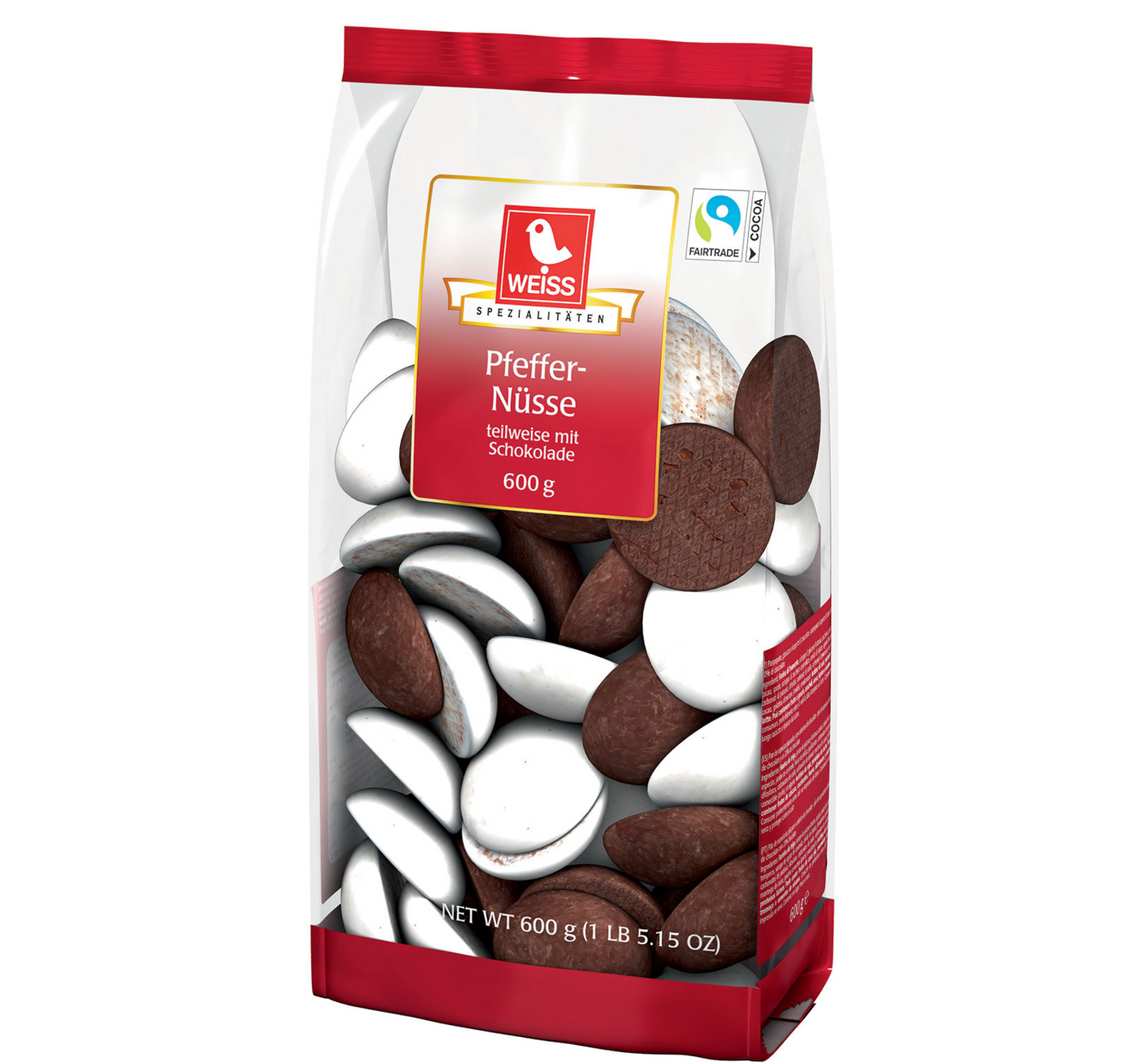 Weiss Chocolate Pfeffernüsse 600g