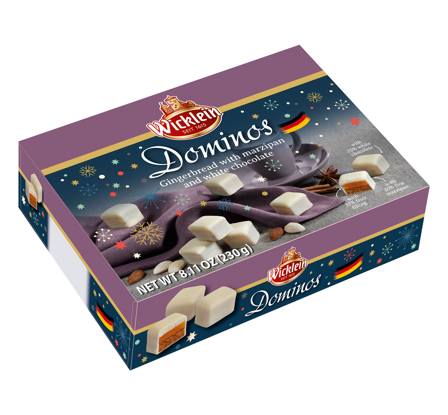 Wicklein "Dominosteine" White Chocolate Gift Box