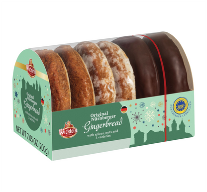 Wicklein Gingerbread Assorted with Oblaten