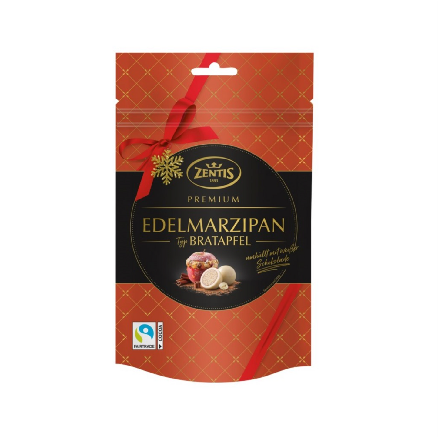 Zentis Marzipan Balls - Baked Apple