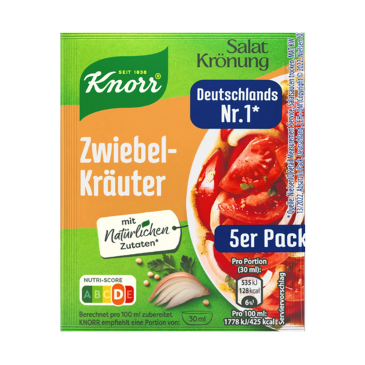 Knorr Salatkrönung Zwiebel-Kräuter 5 Pack