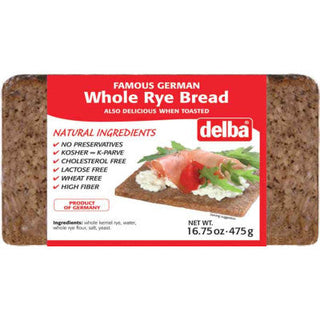 german whole rye bread from delba