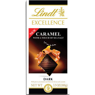 Lindt Excellence Dark Caramel Sea Salt Bar