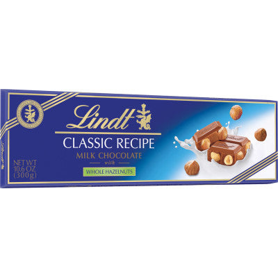 Lindt Milk Chocolate With Hazelnuts Gold Bar