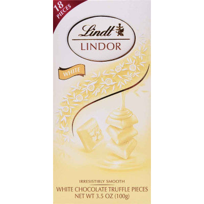 Lindt White Lindor Chocolate Bar