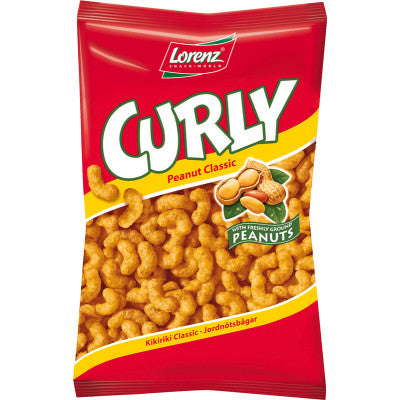 Lorenz Snacks Curly Peanut Flavored Puffed Corn In Bag