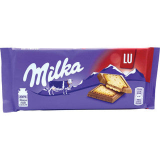 milka Lu milk chocolate from germany