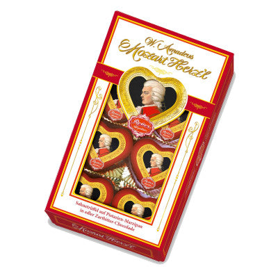 Reber Mozart Hearts 8 Pcs Window Gift Box